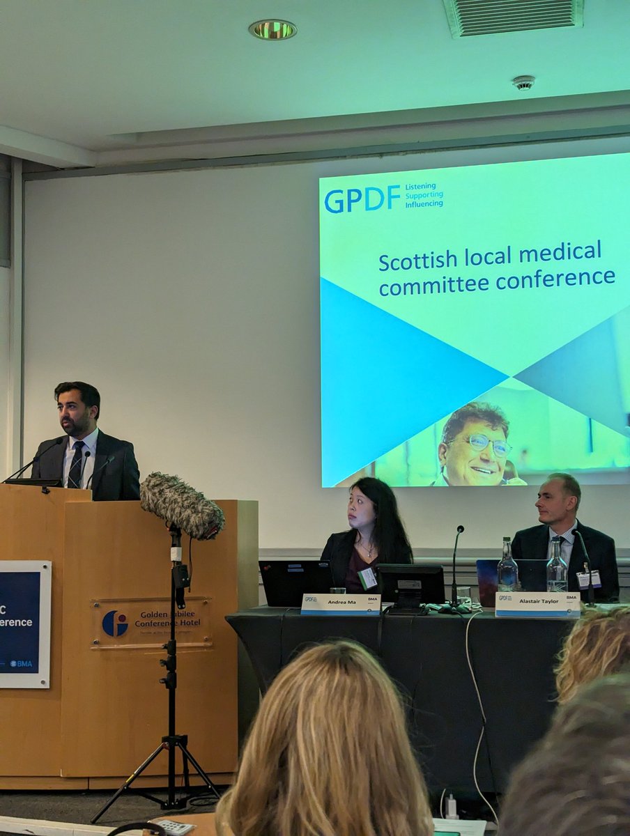 loch_lorien's tweet photo. @HumzaYousaf Cabinet Secretary for Health addresses conference #SLMC22 https://t.co/eAcvlLZewH
