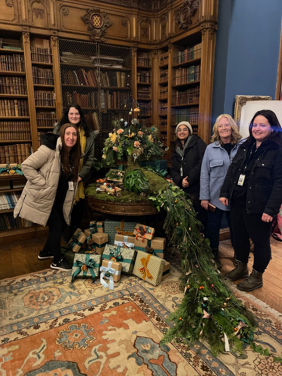 wiganleighcol's tweet photo. Some seriously impressive displays created by our wonderful Floristry students.

Level 2 and Level 3 Floristry students were at @ArleyHall this week setting up for their annual Christmas Floral Extravaganza. Beautiful arrangements which will be seen by thousands of visitors. 🎄🎄 https://t.co/1KmWQdqtlE