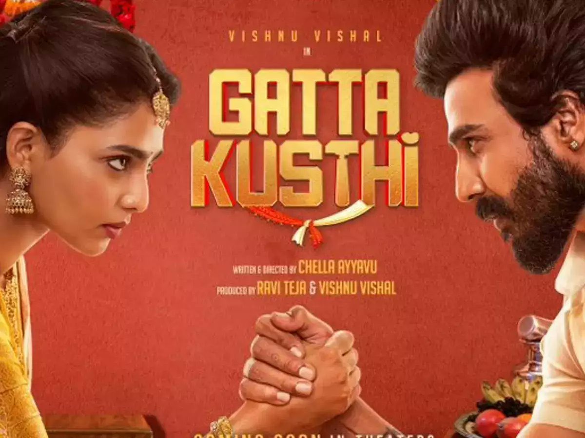 iam_Tharani's tweet photo. #GattaKusthi [4/5] 

@TheVishnuVishal Super acting 😊#AishwaryaLekshmi Fantastic Acting impressed👏@kaaliactor #Karunas #Muniskanth #Kingsly Comedies Worked very well. @justin_tunes music👌🏻Female centric approach and good dialogues. Very Good Commercial Comedy movie WORTH WATCH👍🏻 https://t.co/3BZ9oSLJXA