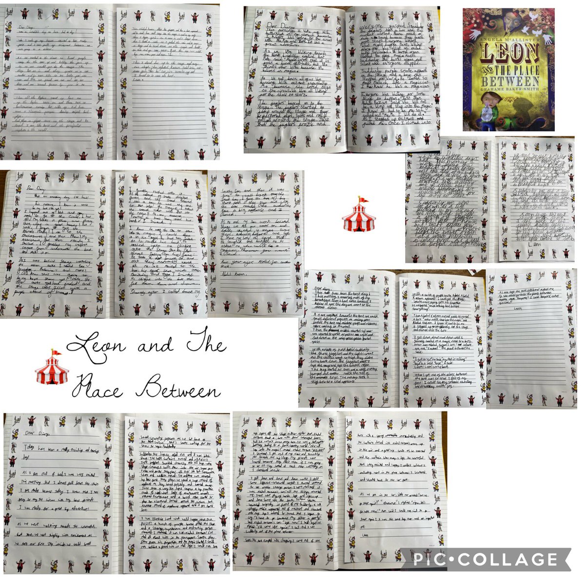 CrowtonPrimary's tweet photo. Another great text finished in Year 3 and 4. All children have enjoyed finishing their independent write. Thank you @TheLCUK for another fantastic text. 🎪⭐️ https://t.co/6rwJ98KQcU