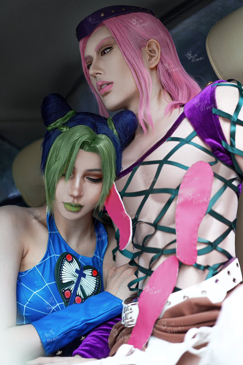 siweiperfect's tweet image. #JoJosBizarreAdventure #cosplay #StoneOcean #StoneOceanAnime #jolyne #jolynekujo #NarcisoAnasui