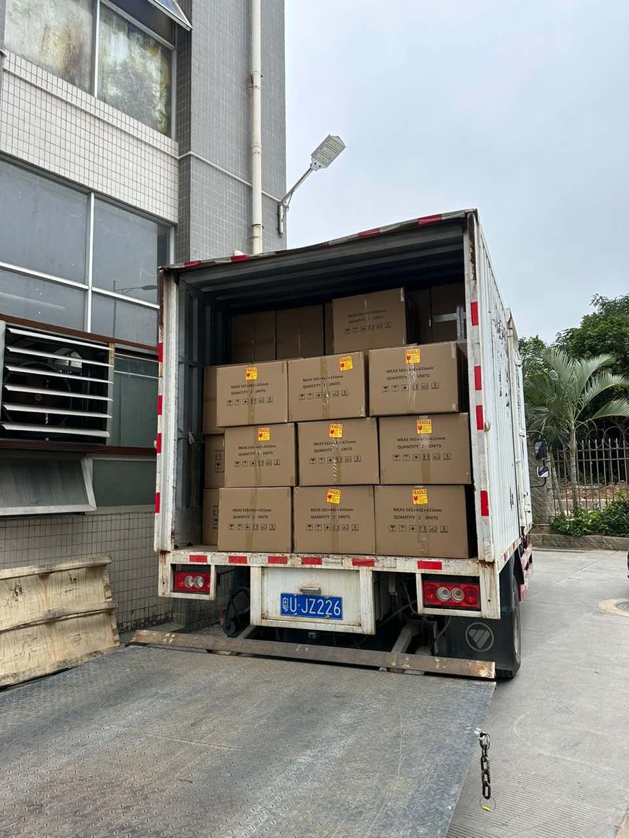 Sunany5's tweet photo. https://t.co/0Ia7wQ21KV

1000 pcs!

Sunany's 1000 pcs of Z200-O model POS system have been packaged to ship to Europe.

Wish the goods a nice journey .😁

#europe
#POS
#pos_system
#sunany https://t.co/aOiIq5FsT3