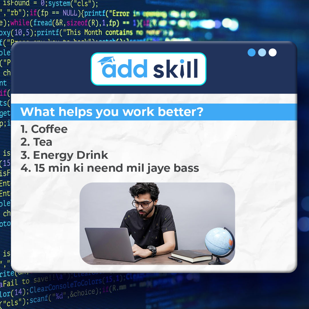 add_skill's tweet photo. If there's anything else, let us know in the comments.
.
.
.
#addskill #codingisforeveryone #programming #codingisfun #coding #fullstackdeveloper #developer #developerlife #coder #memes #codingmemes #codermemes #webdevelopment #websitedevelopment #webdeveloper #websitedeveloper https://t.co/Q66p0Rl6e8