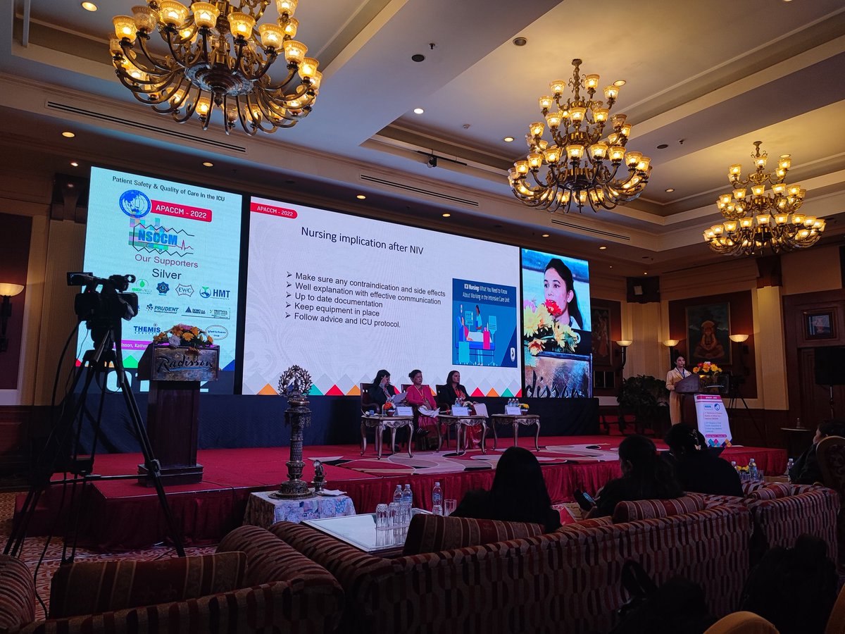 DrSabinKoirala's tweet photo. Wonderful talks by Critical Care Nurses!!
#APACCM2022 #CCNAN #NSCCM https://t.co/of1LNZjpNv