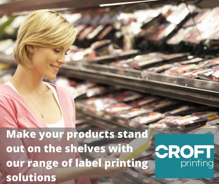 croftprinting's tweet photo. Make your products stand out on the shelves with our range of label printing solutions! Learn more https://t.co/CqrwYAEyoV #growth #labels #printing #croftprinting https://t.co/MUV2qMP8gd