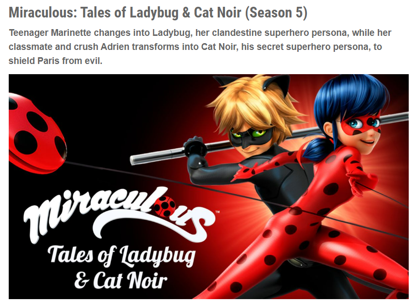 Miraculous Schedules on X: 🐞🇺🇸  Season 5 will finally debut on  #DisneyPlus in the USA on December 28th! #MiraculousSeason5   / X