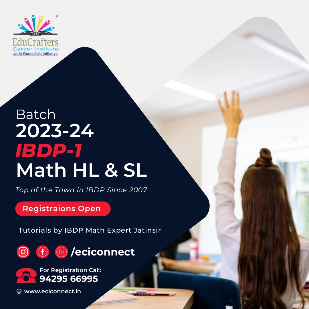 New Batches 2023-24
Registrations Open
Enrol Now