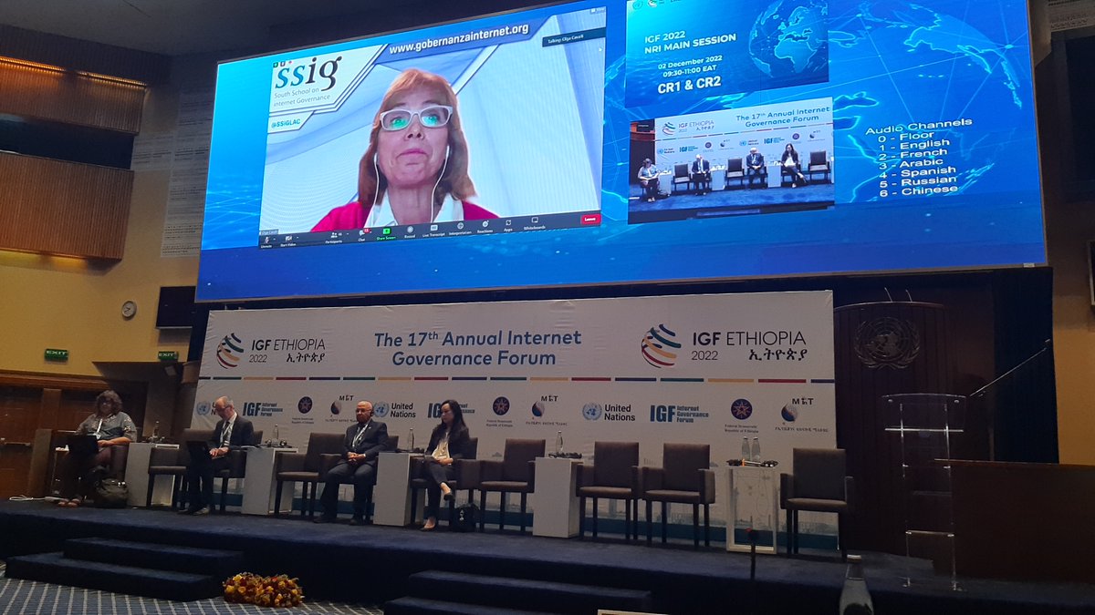 Happening now: the #igf2022 NRIs Main Session: Safeguarding and Strengthening the Core Principles of a Trusted Internet.

Learn more about the efforts being made to secure the internet and contribute to the creation of a #ResilientInternet 

Join in: youtu.be/UOpmpxRFh-4