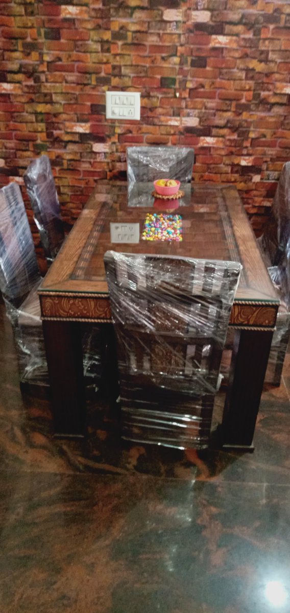 OptionInversion's tweet photo. Finally, got something from trading profits ☺️❣️ Replaced the old dining table set with this new one ☺️
I know it's a small thing, but getting something for very first time with trading profit gives "Immense Satisfaction" ☺️
#TradingProfit #FirstPurchase #Happiness https://t.co/k5ko54SFqO