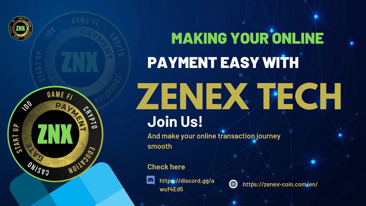 Austine_01kings's tweet photo. Are you a crypto enthusiast, investor, or trader? No worries your payments are secured, the solution is here @EnZenex will make everything easy for you
#Zenex #Znx #Zenexcoin #Zenextoken #Zenexamba #Crypto #Bitexpro https://t.co/Rn1rdllID0