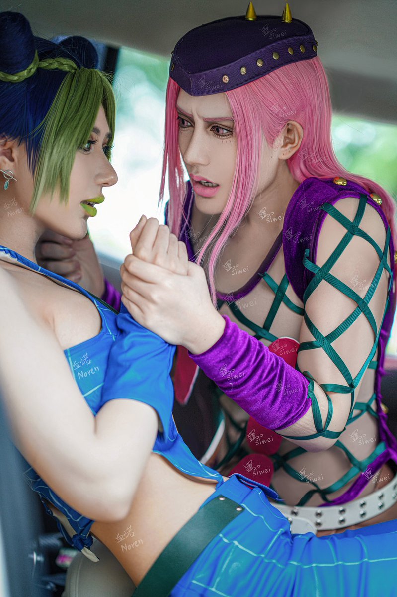 siweiperfect's tweet image. #JoJosBizzareAdventure #cosplay #StoneOcean #StoneOceanAnime #NarcisoAnasui #Jolyne #jolynekujo