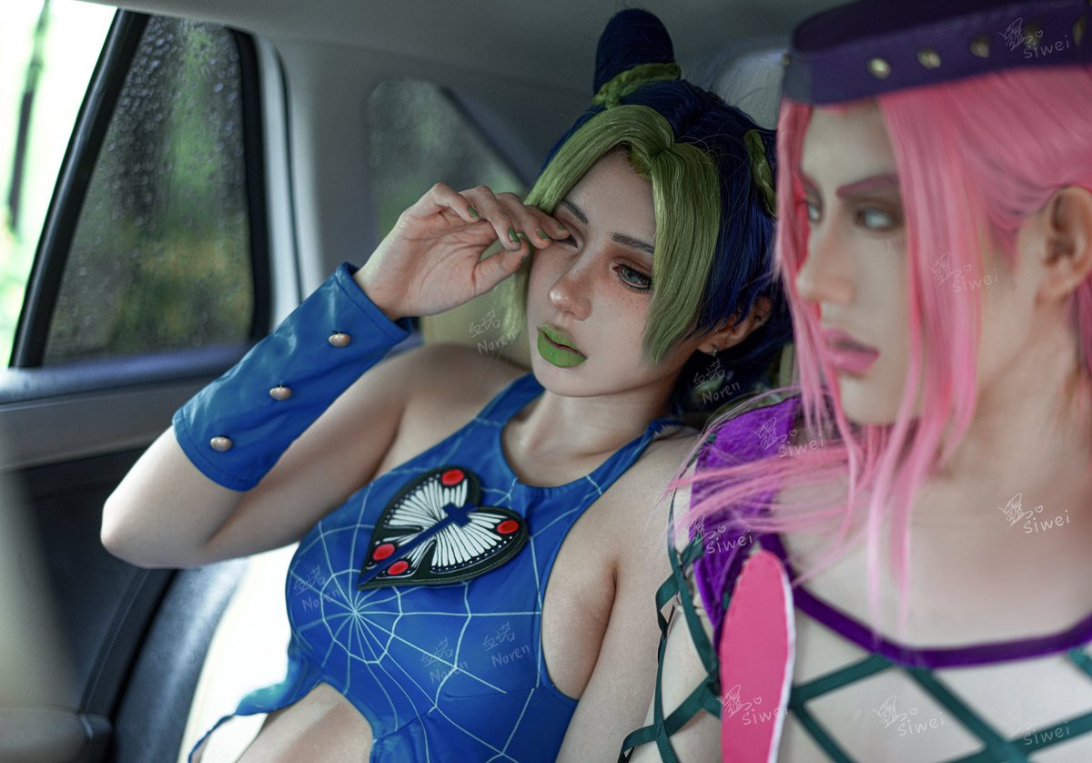 siweiperfect's tweet image. #JoJosBizzareAdventure #cosplay #StoneOcean #StoneOceanAnime #NarcisoAnasui #Jolyne #jolynekujo