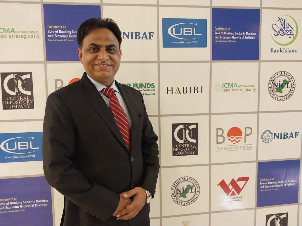 BeerbalCo's tweet photo. Gaining new insights into current trends,  and risks in the financial industry are necessary to make our Financial Sector Strong

Managing Director of Beerbal &amp; Co At Conference on Role of Banking Sector in Business and Economic Growth of Pakistan

#bankingconference  #beerbalco https://t.co/pSxxLxfrYj