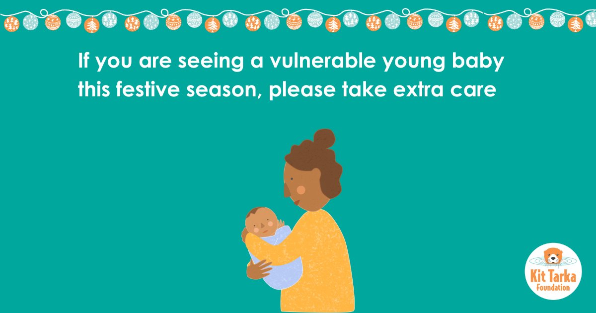 KitTarka's tweet photo. If you are meeting extended family and friends this festive season, it is important to remember young babies with immature immune systems are very vulnerable to new infections of many kinds. Please remember to wash your hands and do not kiss babies who aren't your own. https://t.co/KhMO48tXyo