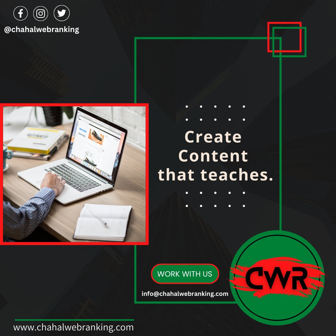 ChahalWebRank's tweet photo. #digitalmarketing #searchengineoptimization  #searchenginemarketing #seo #sem #smm #businesstips #payperclick #ppc #business #businessideas #growbusiness #growyourbusiness #explore #webranking #success #life https://t.co/08P86I7PVz