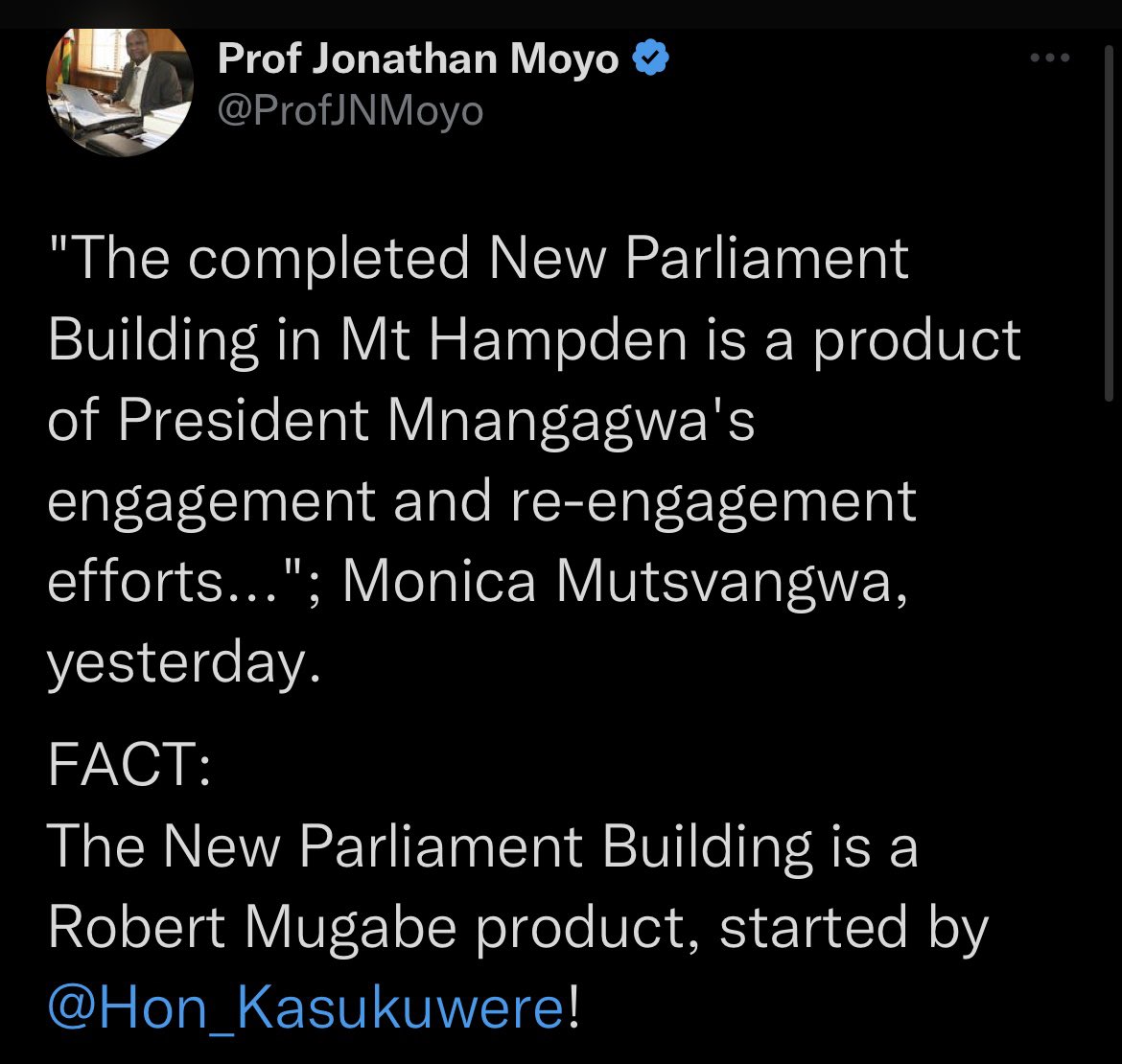 LI🅾️N (@foxlion2028) on Twitter photo Cde <a href="/Hon_Kasukuwere/">Saviour Kasukuwere</a> tell us how you became the brains behind the new Parliament building as reported below Cde <a href="/Hon_Kasukuwere/">Saviour Kasukuwere</a> tell us how you became the brains behind the new Parliament building as reported below