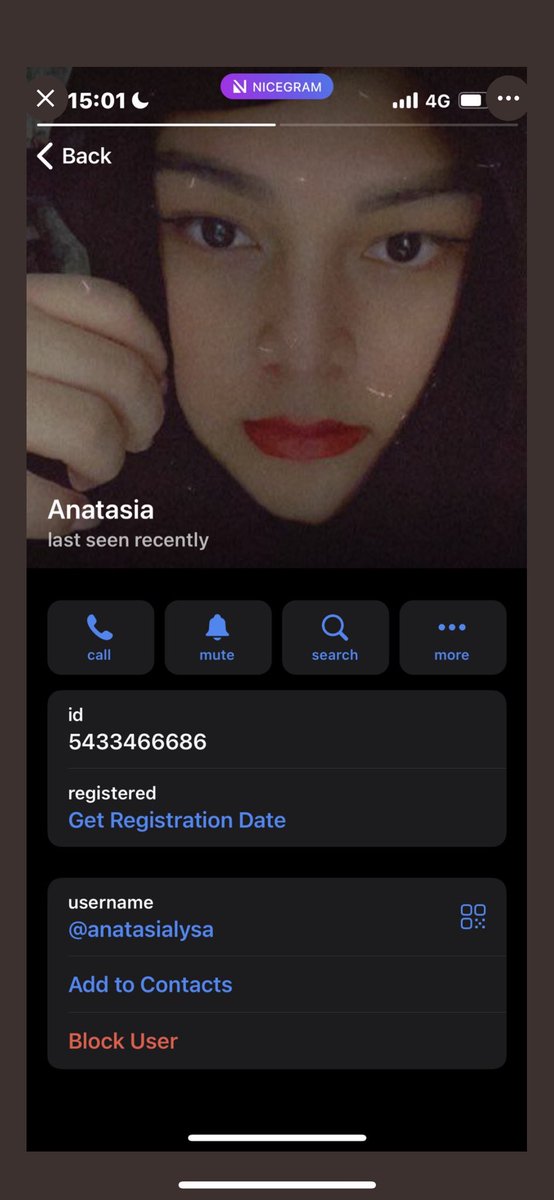 Anatasialysa's tweet photo. Fake account, beware of scammer. Siapa report account ni I kasi free nudes 🥰 please rt and like. 

Fake telegram id :Anatasialysa 
Fake group : Anatasia lysa https://t.co/IdxvOhD16W