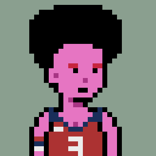 thetafuelz's tweet photo. @BALLERZ_NFT Aileen Iverson #Ballerz #PinkAlien https://t.co/OZIwatdLR6