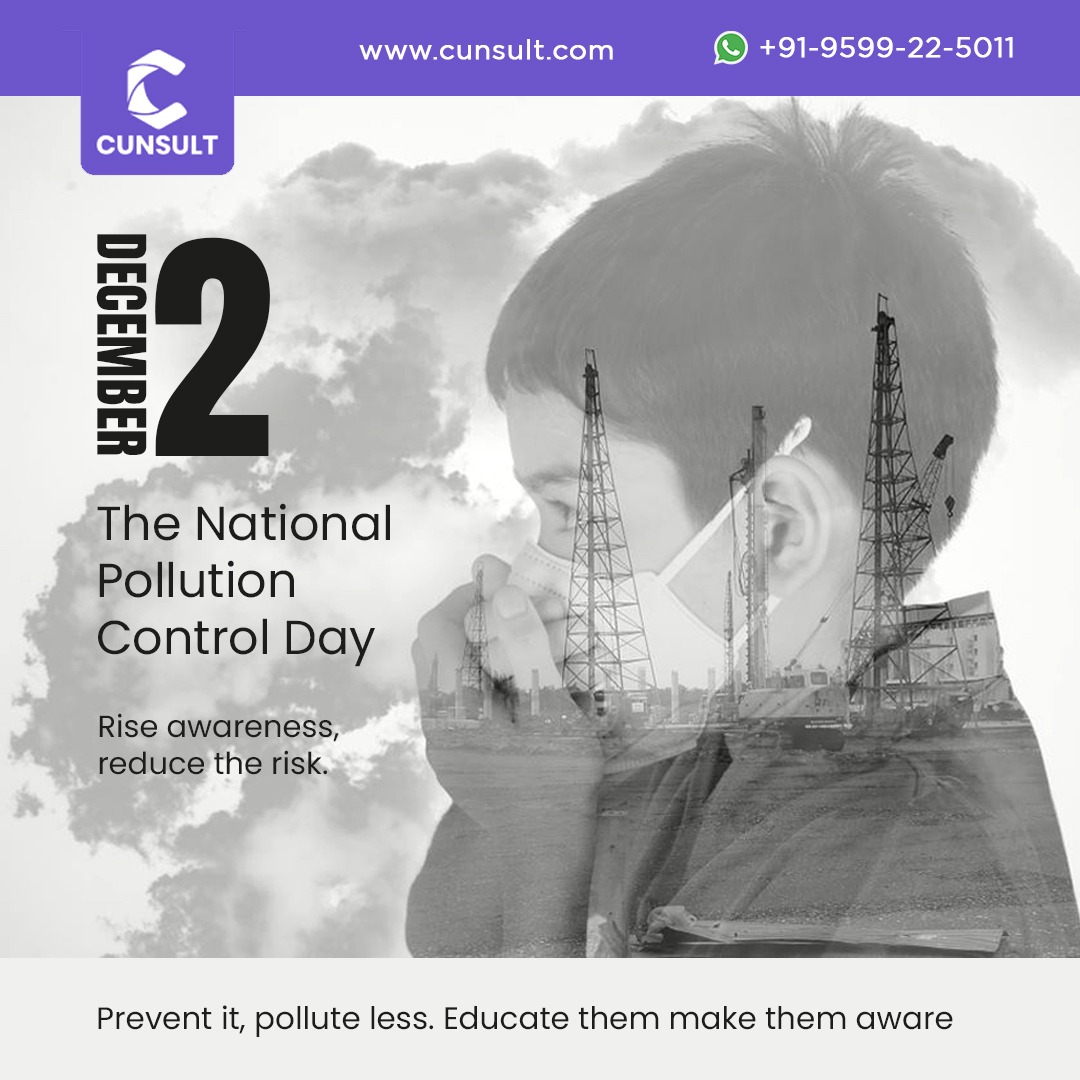 cunsult's tweet photo. Let's save our environment from getting poisoned with pollution let's create more awareness on 𝒏𝒂𝒕𝒊𝒐𝒏𝒂𝒍 𝒑𝒐𝒍𝒍𝒖𝒕𝒊𝒐𝒏 𝒄𝒐𝒏𝒕𝒓𝒐𝒍 𝒅𝒂𝒚.
👉https://t.co/O6T46objjd
👉+919599225011
#Cunsult #environment #pollution #awareness #national #nationalpollutionday #social https://t.co/tYz6PEJZ07