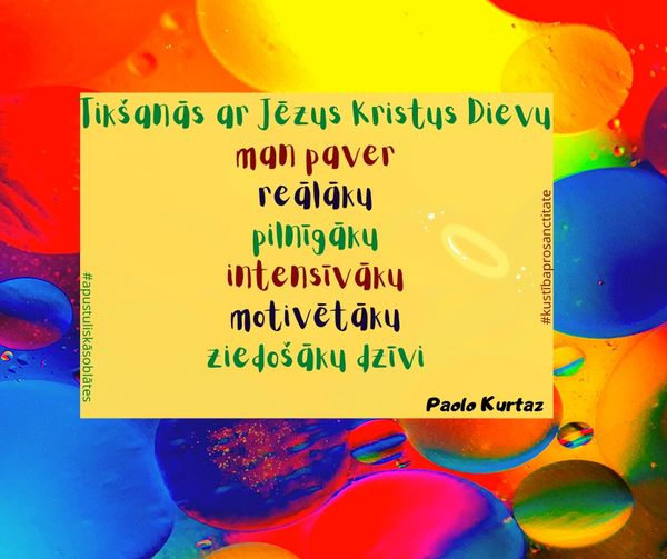 RefaloRita's tweet image. #JēzusKristus #dzīve #prieks
#apustuliskāsoblātes
#kustībaprosanctitate