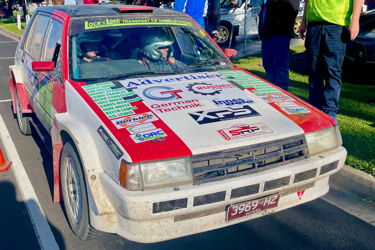 Alpine Rally updates on Twitter "Car 8 Adrian Stratford / Kain Manning