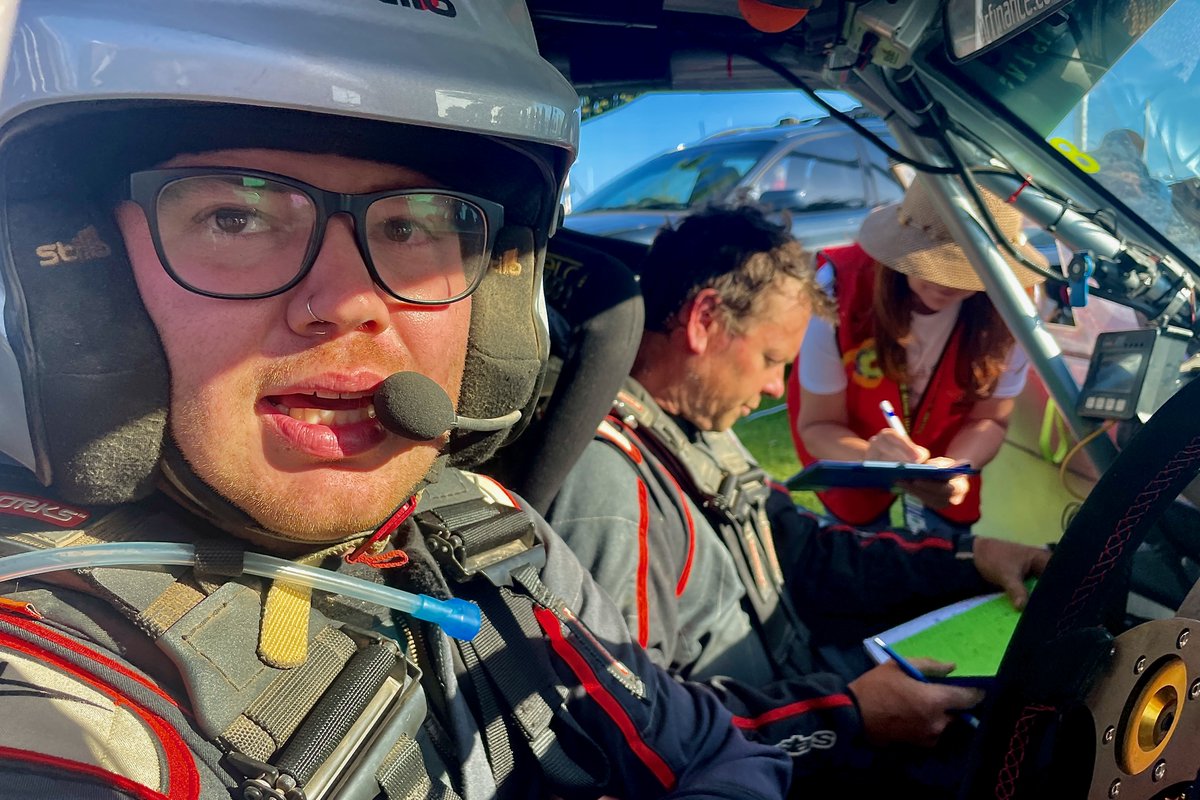 Alpine Rally updates on Twitter "Car 8 Adrian Stratford / Kain Manning