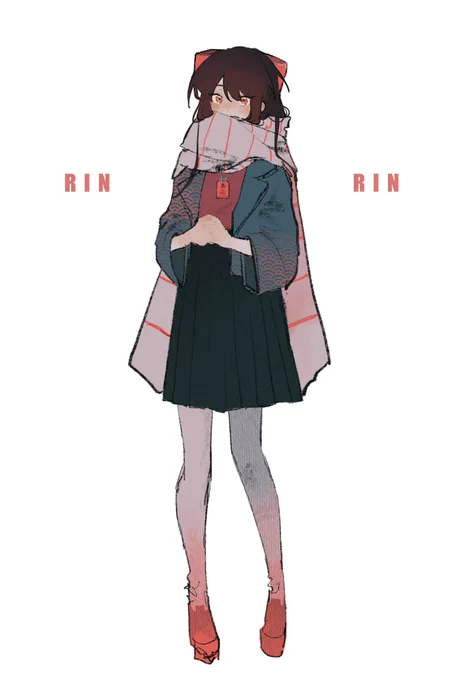 #illustraion 凜ちゃん(ふゆのすがた) 