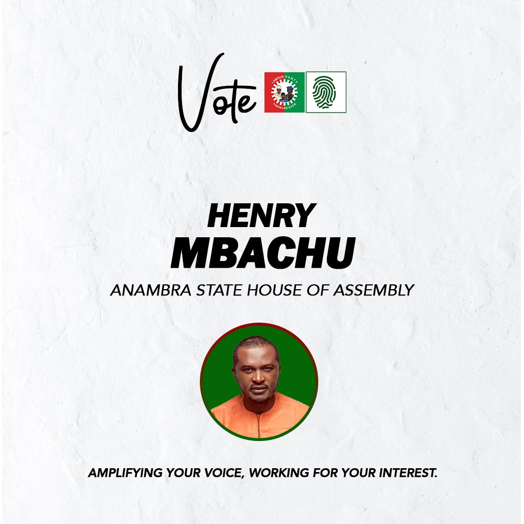 MbachuHenry23's tweet photo. When elections are about voting for the candidate you dislike the least, and agree with the most, who would you choose?
Let's choose leaders with capacity, competence, and credibility.
Choose LP,
HENRY MBACHU
for State House of Assembly
Awka South State Constituency 1
#Mbachu https://t.co/6ZdX5NSybC
