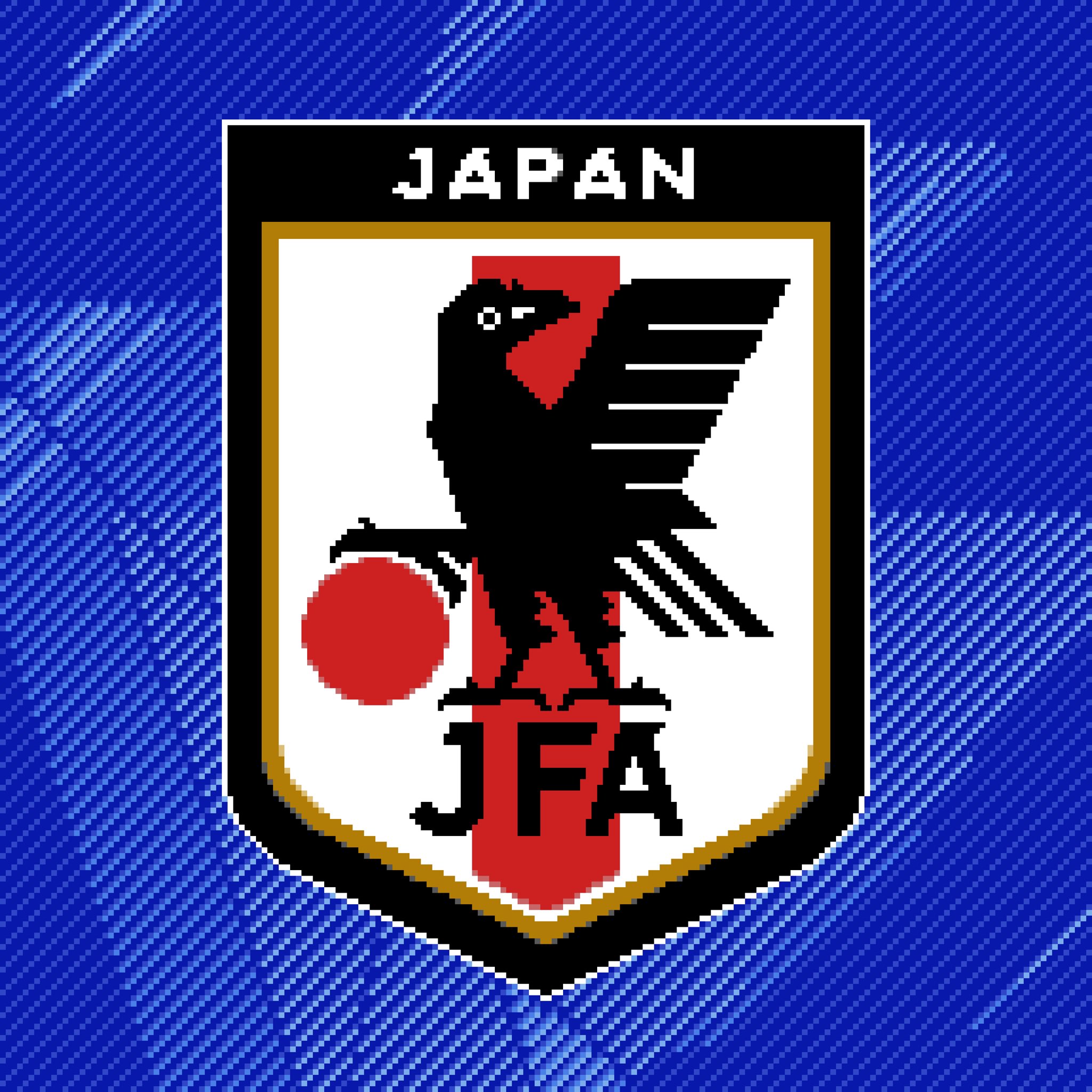 サッカー日本代表。DREAMロゴ。 サッカー日本代表。DREAMロゴ。