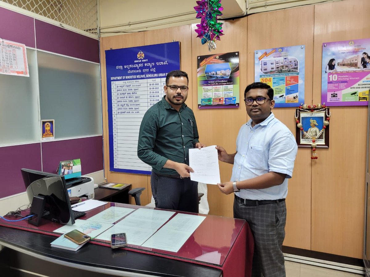 DepartmentOfMi2's tweet photo. @shaships26  took charge as DOM bengaluru urban district.
@DOMGOK @Captain_Mani72 @RaghavendraT198 https://t.co/rMOm9wd4Rm