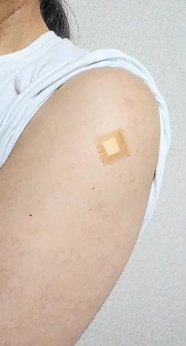 5回目のワクチン接種してきました。転ばぬ先の杖です。もしもで仕事が滞らないよう。今日明日は安静にしてますね。 