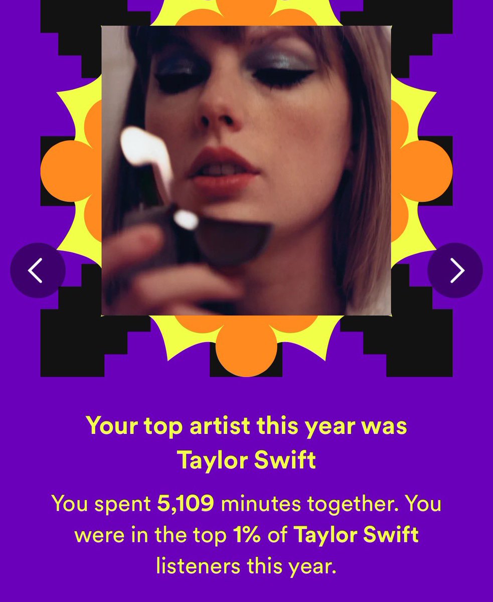 oz_amelia's tweet photo. Apparently, I’m the (top 1% ) problem. Spotify wrapped 2022. 🎧@taylorswift13 #swift #thanksforthemusic https://t.co/dhLiK4cGuv