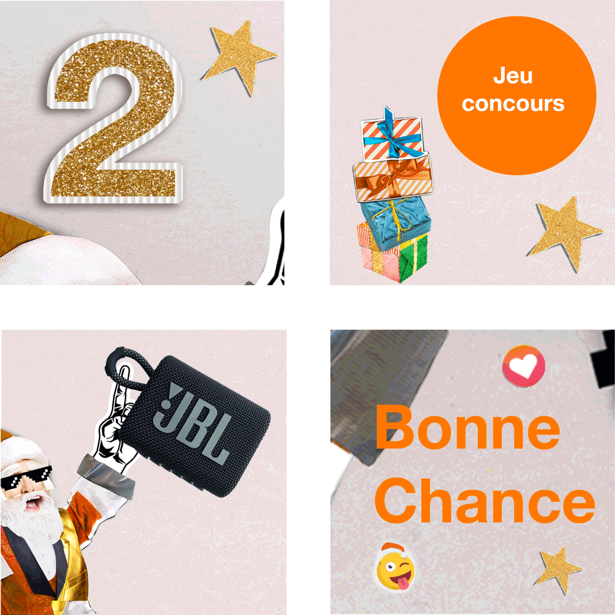 OrangePaysLoire's tweet image. Et si on commençait à remplir la hotte ? 😍

Tentez de gagner 🎁 une enceinte JBL GO3 pour un Noël enchanté 🎶 

RT 🧡➕🧡 FOLLOW @OrangePaysLoire 

Pour maximiser vos chances, dites-nous quelle est votre musique de Noël préférée 🎅

🎲 TAS 07/12 🍀