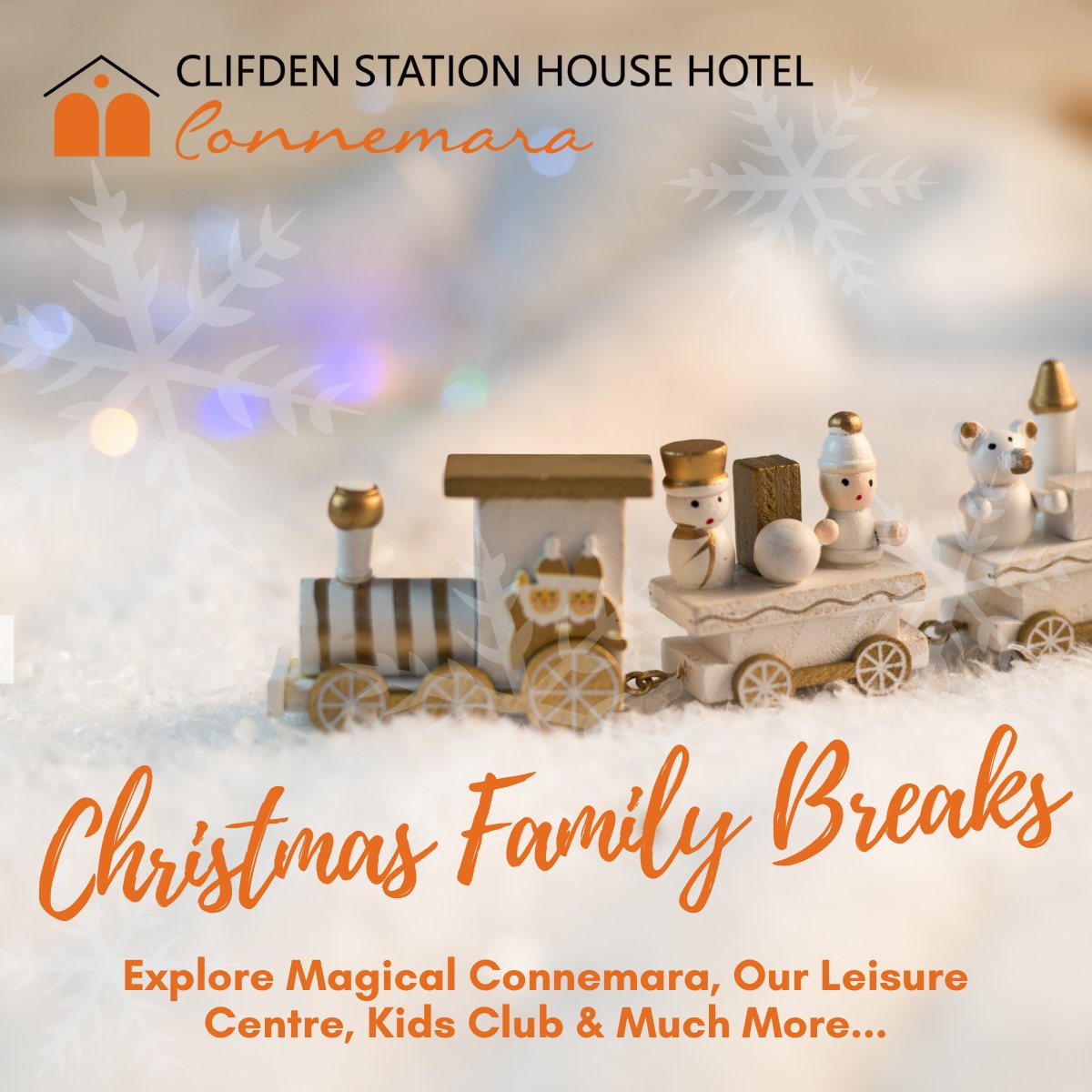 Christmas Family Break Offer. 🎄 Spend 3 nights dinner, B&B for just €250 per night, based on a large Family Room for 2 Adults and 2 Kids aged up to 16. Or book a std room for 2 Adults and 1 Child for only €228 per night. Call 095-21699 to Book Now or: bit.ly/3mFrc8G