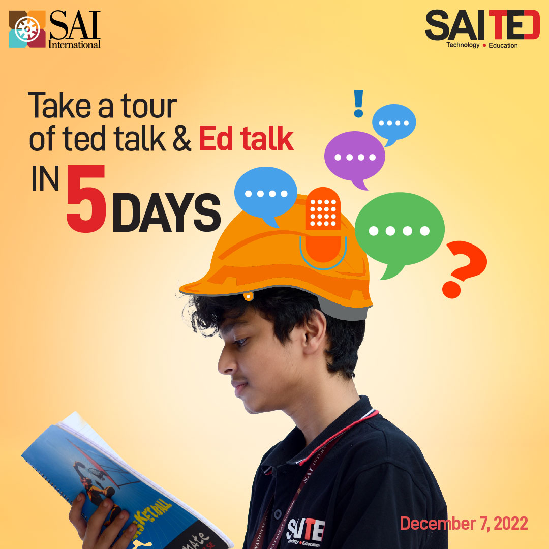 SAI_Edu_In's tweet photo. The countdown has begun! 
Step into the tech world in 5 days.

#IndiasNo1School #IndiasNo1 #SAIAngan #SAIInternationalSchool #SAIInternationalResidentialSchool #SAITED #SAITED2022 #Technology #Education #5DaysToGo #Countdown #SchoolEvent https://t.co/gjuqzQDh3c