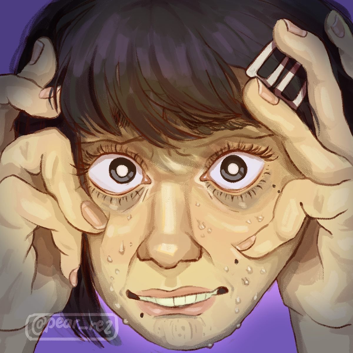 pear_rez's tweet photo. Me 🤝 Kobeni
Being 20 and stressed

She’s so serious that she circles back to being unserious ILY her💃🕺

#chainsawman #csm #kobeni #kobenichainsawman #chainsawmananime #chainsawmanfanart #speedpaint #artistsoftiktok https://t.co/rZkhvuJLY8