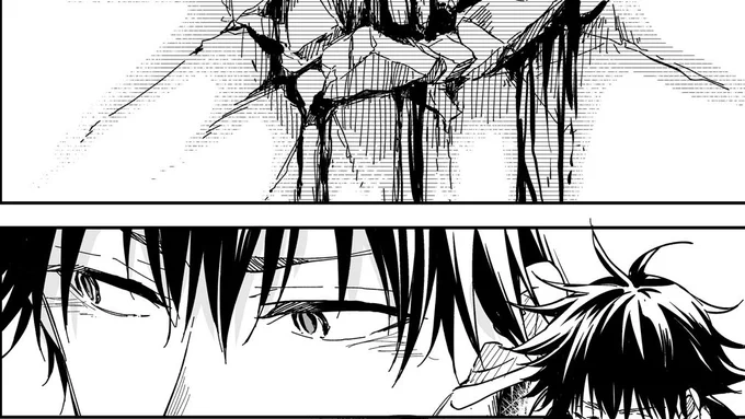 5月スパコミで配布した折本2掲載マンガです～アップしようしようと思って忘れてた…(※フォロワー限定) #五伏
https://t.co/R1XCe1WFiv 