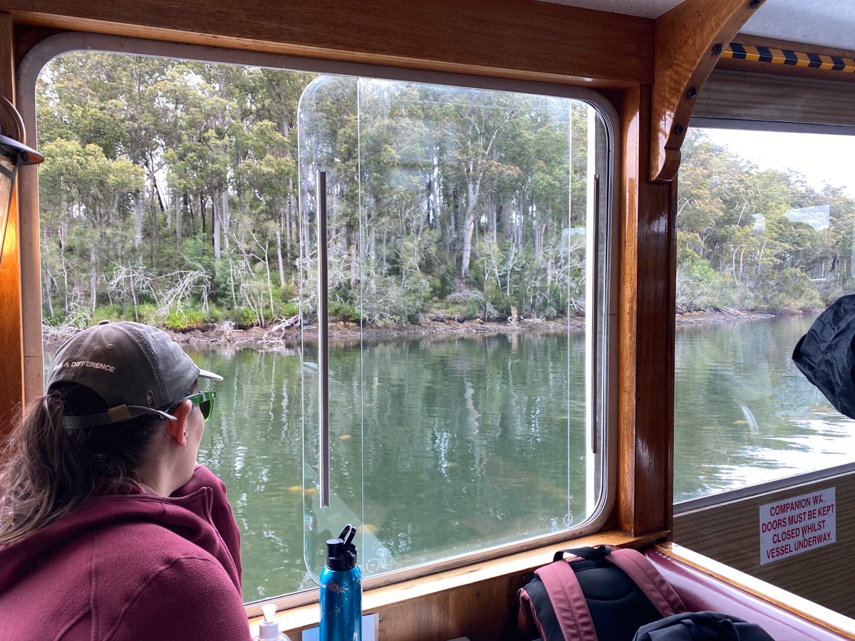 Thanks Heidi Thomson, Andrew White, Byron Dale, Jillian Keating and Ewan McAsh for spending the morning with us talking about your work managing the impacts of the 2020 bushfires and floods on the Clyde Estuary. #AFSS2022 @UC_CAWS