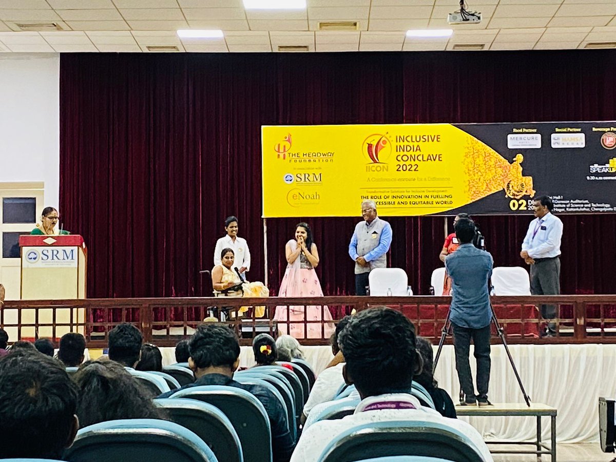 enoahisolution's tweet photo. IICON 5.0 - A Conference enroute for a Difference.
eNoah, in association with The Headway Foundation and @SRM_Univ organizing this one-day conference embracing #diversity and #DisabilityInclusion by large in society.
#IICON @the_headway2016
#TogetherStronger https://t.co/Yk6fa4fpGw