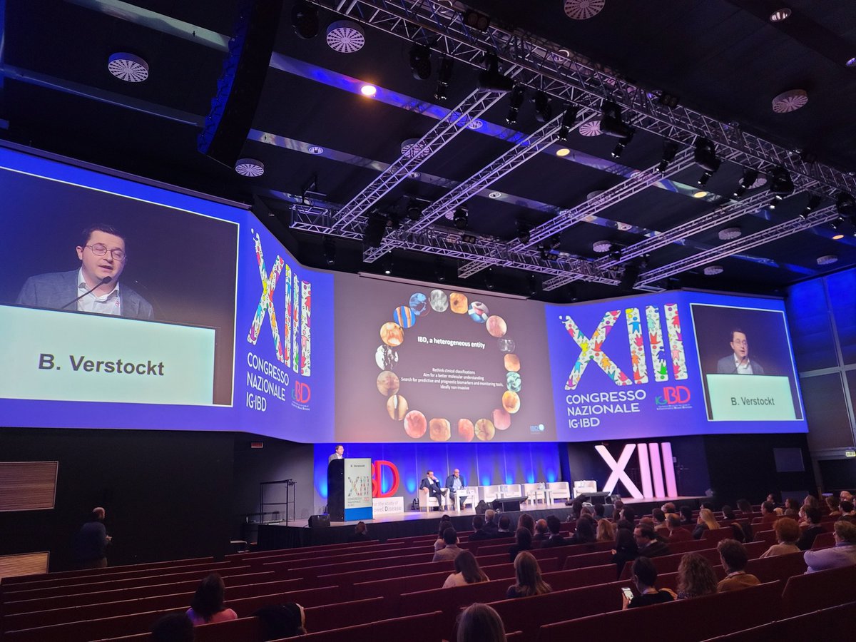 Great lecture by <a href="/bverstockt/">Bram Verstockt</a> on precision medicine in IBD at #igibdcongress2022 <a href="/IGIBD1/">IGIBD</a>