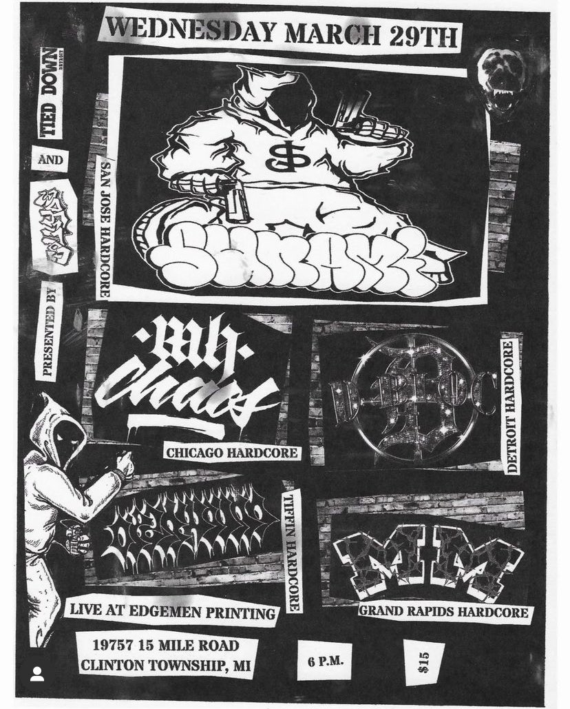 OPENWOUNDBD's tweet image. Sick lineup for March next year in Detroit thanks to @Collyderecs #hardcoremusic #beatdownmusic