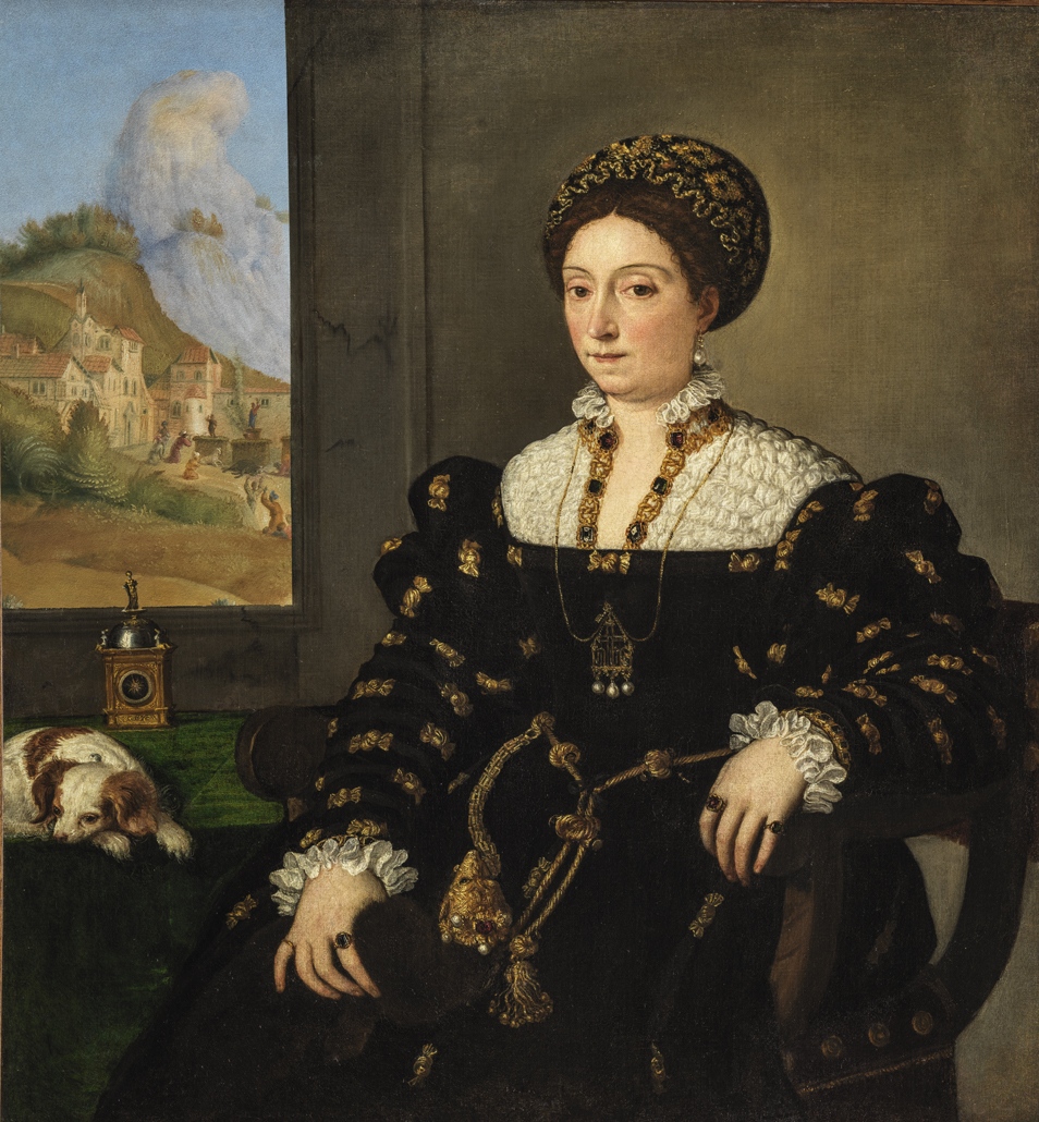 UffiziGalleries's tweet photo. #UffiziQuiz Il ritratto di Eleonora Gonzaga è comunemente attribuito a Tiziano. Ma forse in questa immagine c'è l'intervento anche di un altro pittore...🤔😜

Chi indovina? https://t.co/PasiHif0SD