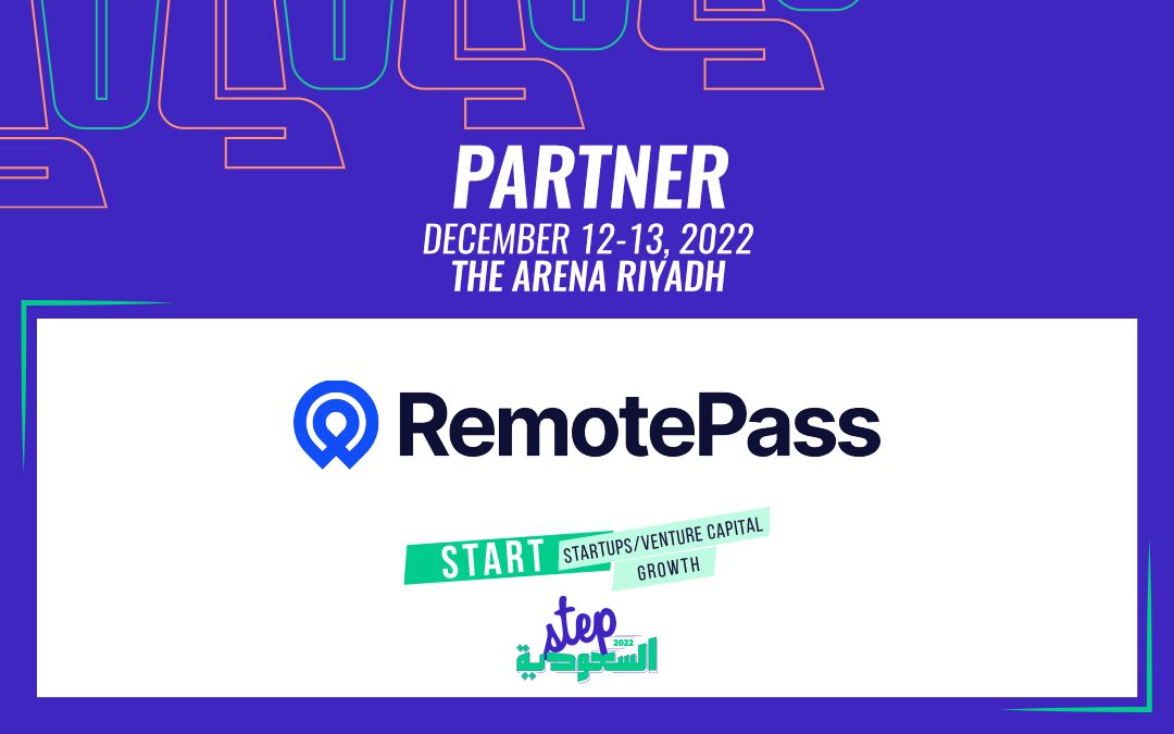 RemotePassCom's tweet photo. We are excited to be an official partner of @stepconference in Riyadh from 12-13 December 🎉
Join us for Saudi's hottest tech & start-up festival 🔥
More info: https://t.co/0EauvtTl63
#StepSaudi2022 #remotepass #ksastartups #ksa #remotework https://t.co/sDHng5oRTF