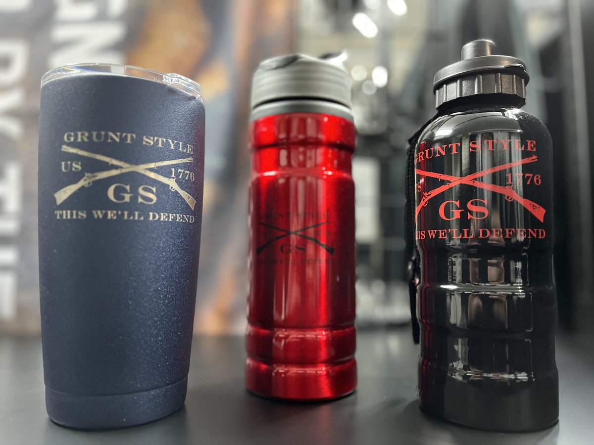 MILITIVE_PR's tweet photo. GRUNT STYLE
タンブラー、ボトル各種
そして「筋肉」という実物装備を身に付けたいトレーニーなあなたに!
プロテインシェイカー
ある意味レアなアイテムですw
¥4,000-より
#GRUNTSTYLE
#MILITIVE https://t.co/mBFu2ShG0r