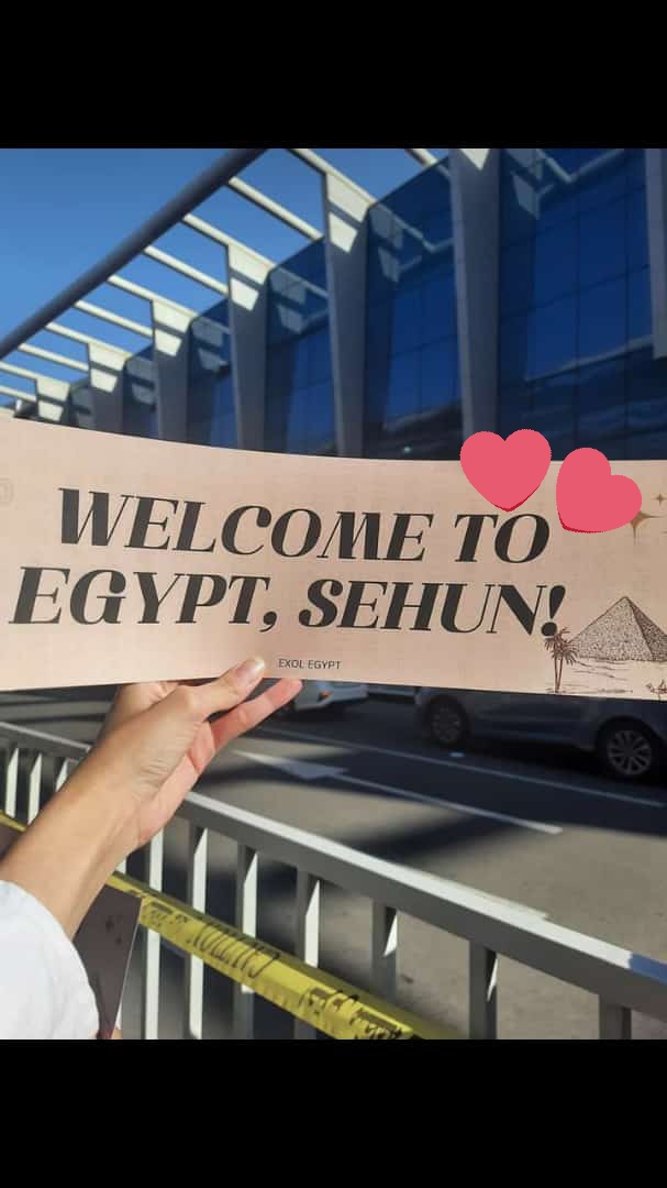 EXOL_EGYPT's tweet photo. Good morning, here WE ARE🫶🏼~

#SEHUNxDIORMen 
 #SEHUNinEgypt 
@weareoneEXO https://t.co/txQHWALLYE