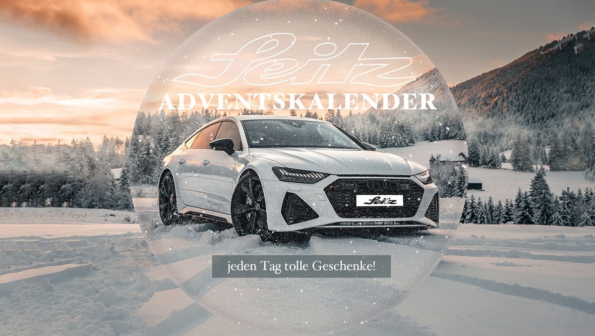 Auch 2022 gibt es für Euch wieder einen Adventskalender. Du wirst von uns jeden Tag um 10 Uhr per Facebook Post und Instagram Story daran erinnert teilzunehmen. Also vergiss nicht uns auf Instagram und Facebook zu folgen. 

Zum Gewinnspiel: 
autohaus-seitz.de/adventskalender