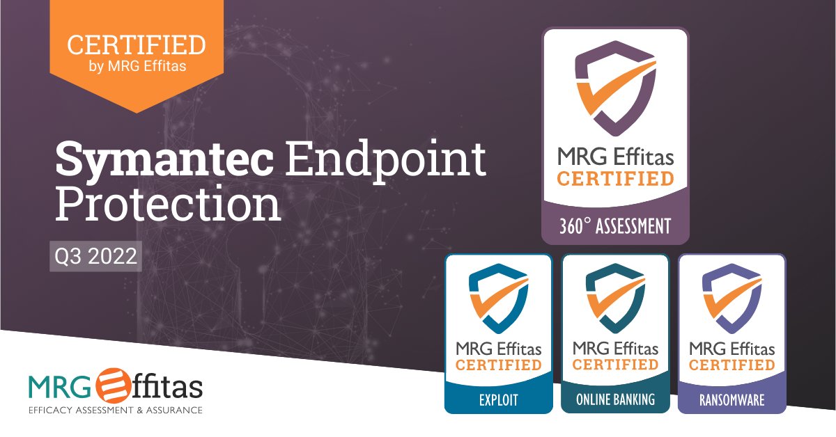 mrgeffitas's tweet photo. 👏 Congrats to @symantec Endpoint Protection for attaining the following certifications in our 360° assessment for Q3 '22:
✅ 360° Assessment (L1)
✅ 360° Exploit
✅ 360° Banking
✅ 360° Ransomware
Full report: https://t.co/glcrkPQDJW
#360Protection #AVtest #AntivirusTest https://t.co/0MaSNZbVkf