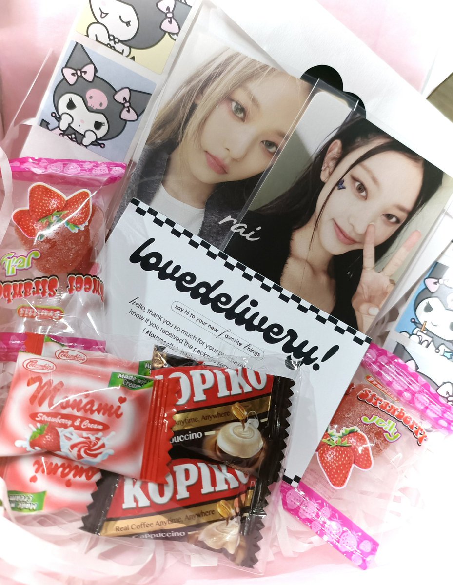 prism_won's tweet photo. π: @louvcolls κ° #louvscolls κ±
~ #uwonzmails
π haerin nabi set
π· thank you so much for the fast and smooth transaction π«ΆπΌ I love the freebies and packaging as well! they came home safely π https://t.co/S4Wx6T4tS6