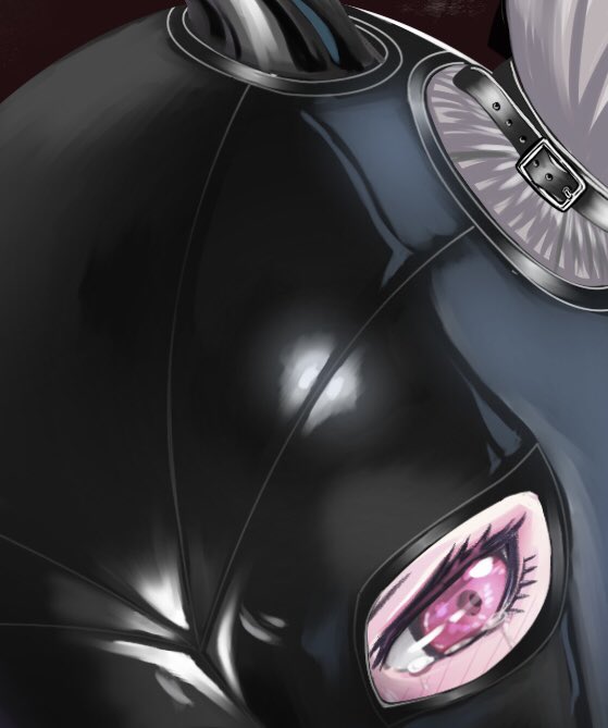 今回の魔王様の絵でラバーのヌメヌメ感の出し方が分かってきた気がする。

特にオッパイとコルセット、マスク(差分チラ見せ)はかなり質感が良い感じになってると思う。 