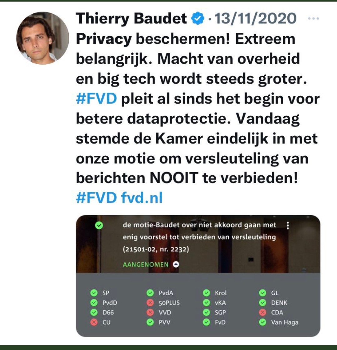 SH19544's tweet photo. @mzzl Nu lopen ruim 92.000 mensen potentiële risico's op identiteitsfraude of hun bankrekening kunnen worden leeg geplunderd. Beveiliging van NAW niet op orde anders was het niet zo makkelijk te hacken. Verantwoordelijk ligt bij FvD zelf!!!
#Dataprotectie https://t.co/bMf2r1R4GP
